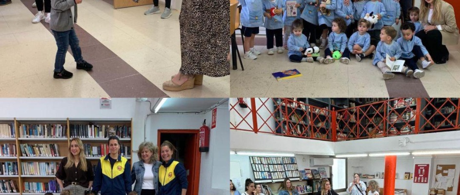 Visita a la biblioteca de los más pequeños