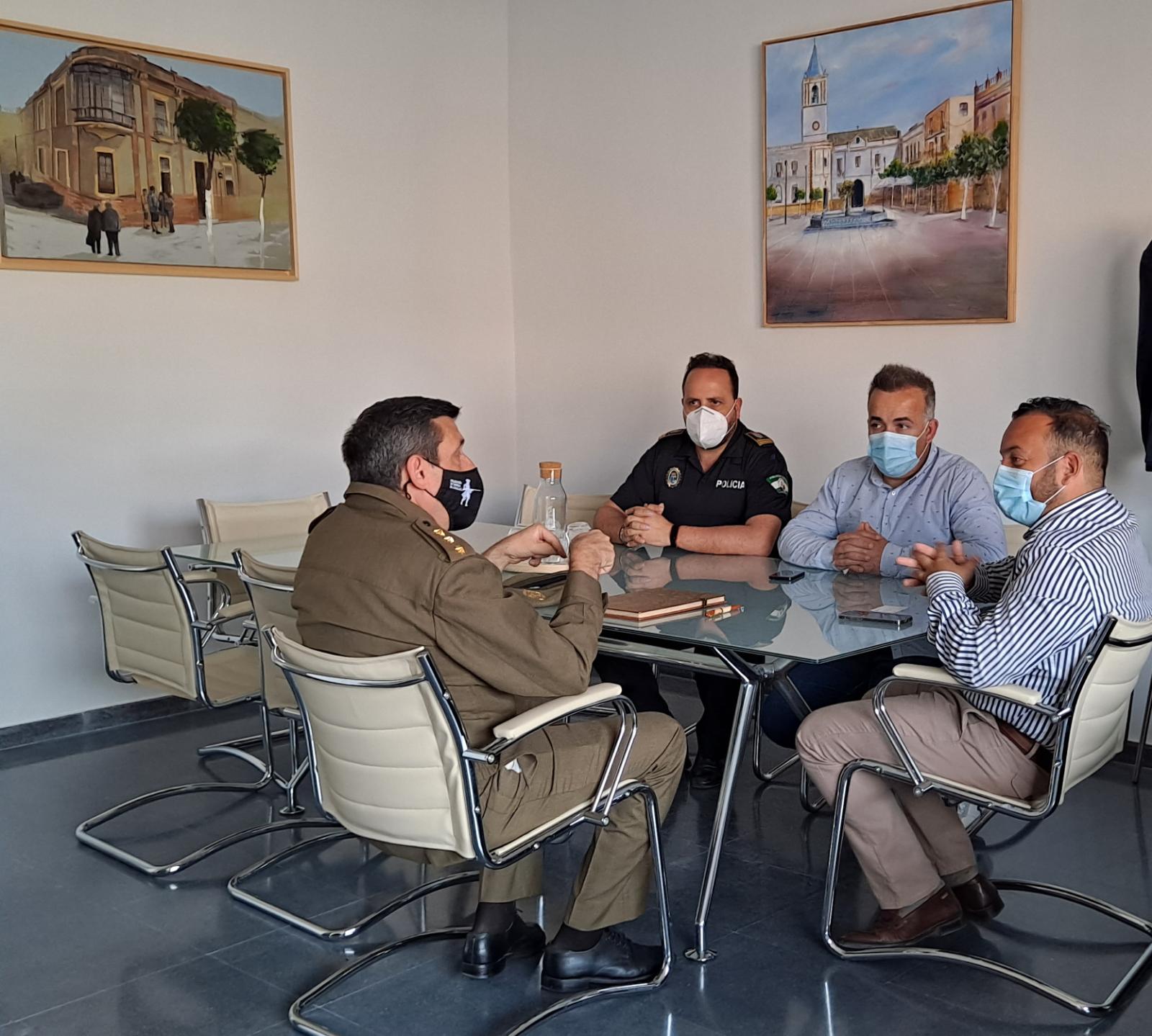 Visita del Delegado de Defensa