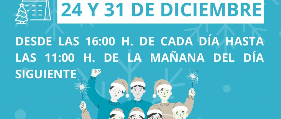 Corte de trafico dias 24 y 31 de diciembre Avenida Primero de Mayo