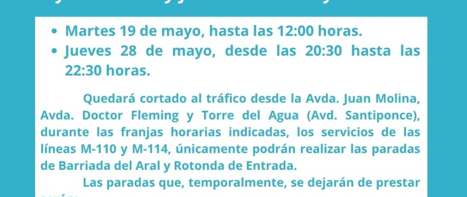 Cortes de tráfico