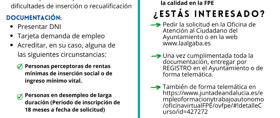 FPE DOCENCIA DE LA FORMACION