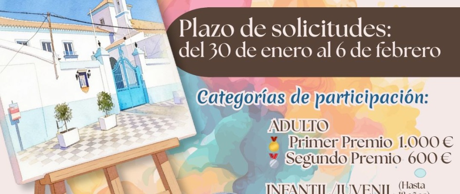 VII Edición del Certamen de Pintura Rápida al aire libre en La Algaba